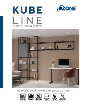 Kube Line Shelving System