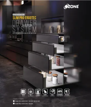 Slim Pro Ergotec Drawer Systems
