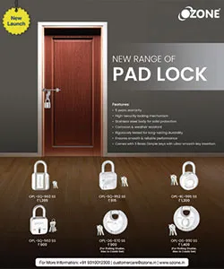 New Range of Pad Lock