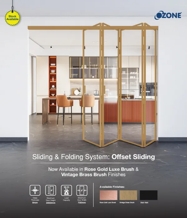 Sliding & Folding System - Offset Sliding