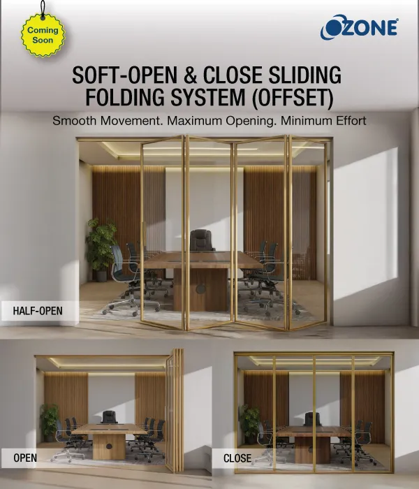 Soft-Open & Close Sliding Folding System (Offset)