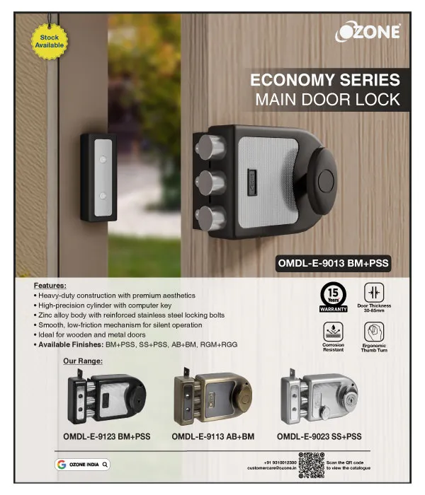 Economy Series Main Door Lock