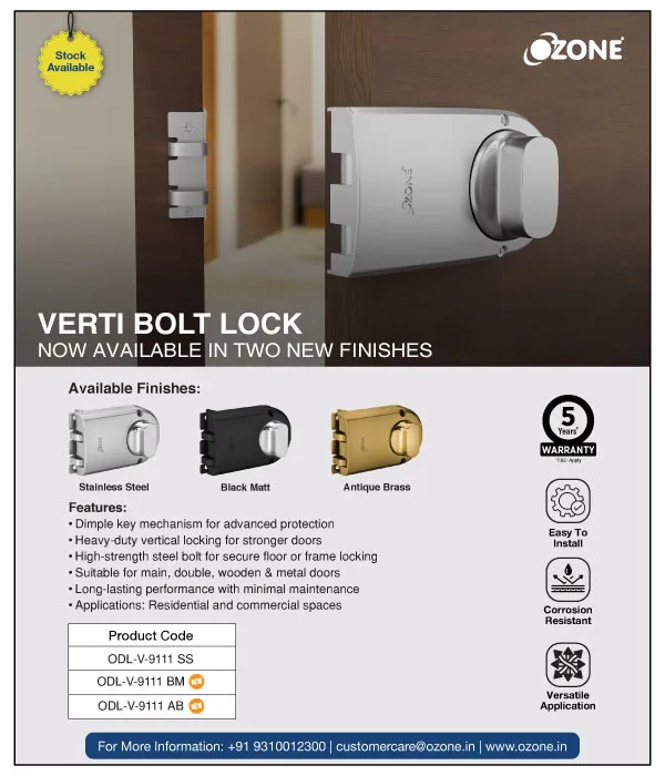 Verti Bolt Lock