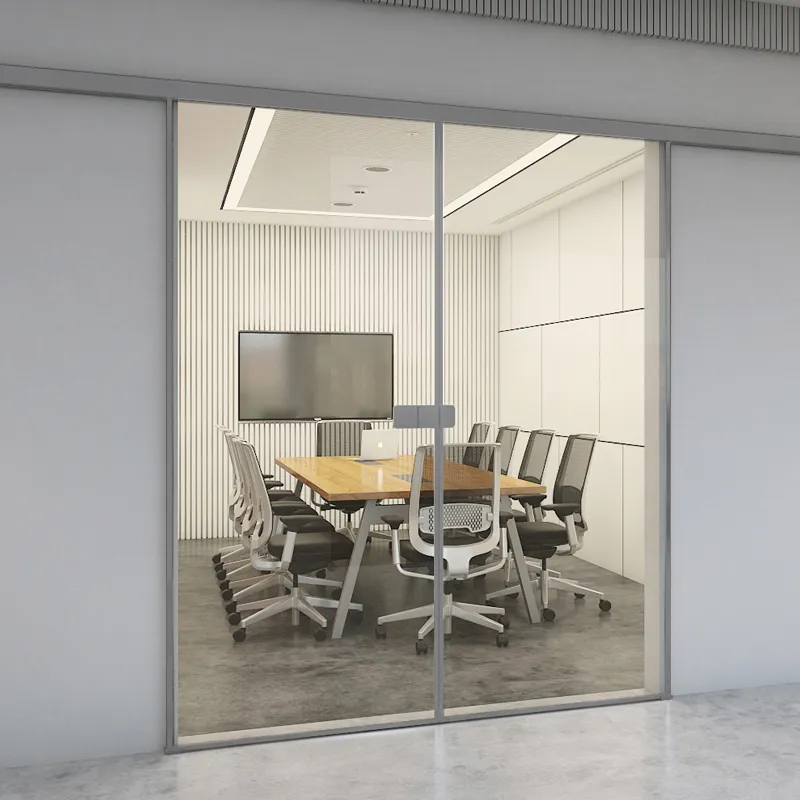 Manual Sliding Door-Glass/wooden