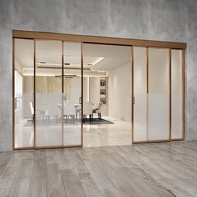 Slim Frame Sliding Door System