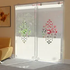 Manual Sliding Door Glass/Wooden