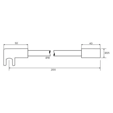 Wall to Glass Stabilizing Bars | Ozone