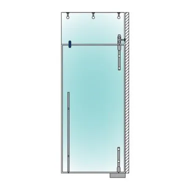 Over Panel Mounted Door Stopper , NA , NA | Ozone