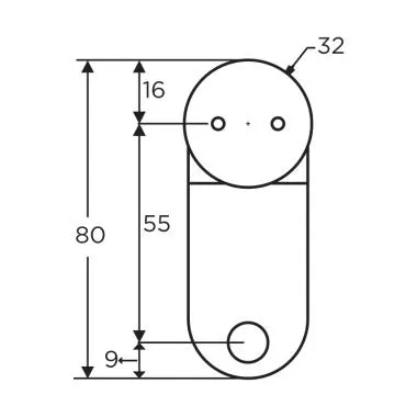 Over Panel Mounted Door Stopper , NA , NA | Ozone