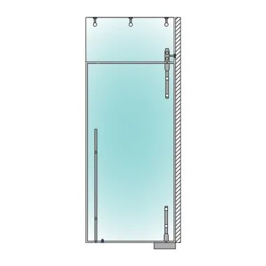 Floor Ceiling Mounted Door Stopper , NA , SSS | Ozone