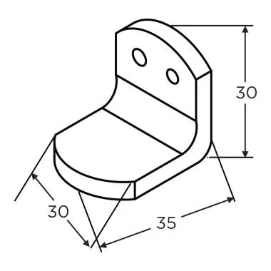 Floor Ceiling Mounted Door Stopper , NA , SSS | Ozone