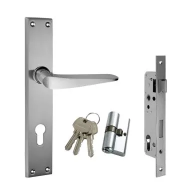 Handle on Rose Mortise Lock Set | Ozone