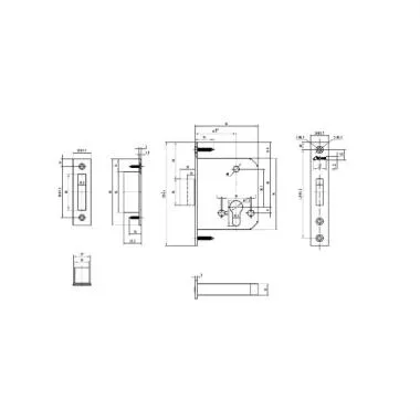 MORTISE LOCK BODY | Ozone