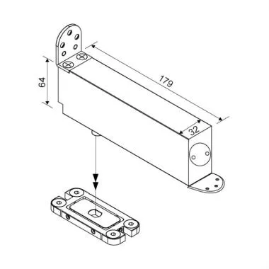 THE ORIGINAL SELF-CLOSING PATCH FITTING FOR WOODEN DOORS | Ozone