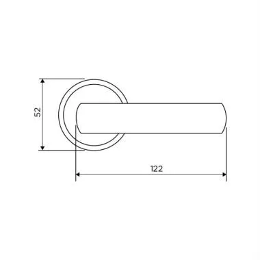 Inox Series Mortise Handle 11C , SSS | Ozone
