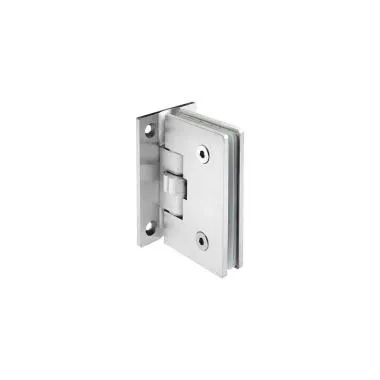 Wall-to-Glass Hinge 90° Spring Loaded