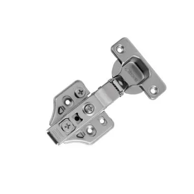Hinge with Smooth & Silent Closing | Clip-On 3D Hinge with 3-Hole Mounting Plate
