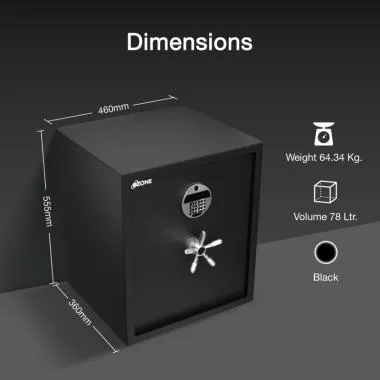 Fort safe AB Bio -66 Black