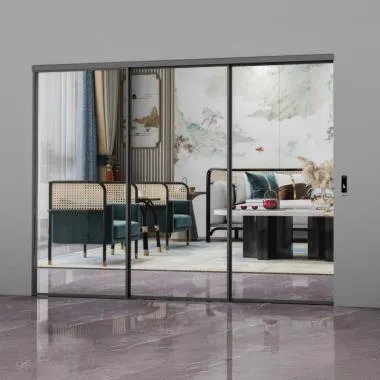 Slim Frame (4516) Telescopic Automatic Magnetic Sliding System (1+2)