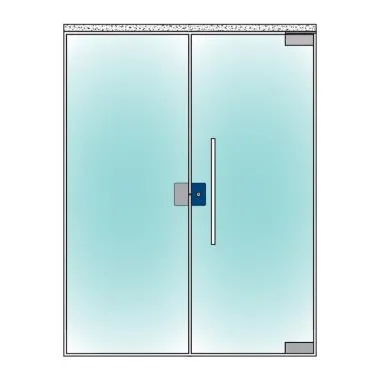 Center Patch Lock with Strike Plate | Ozone