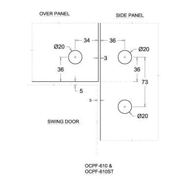 Over Panel Side Panel Connector , NA , SSS | Ozone