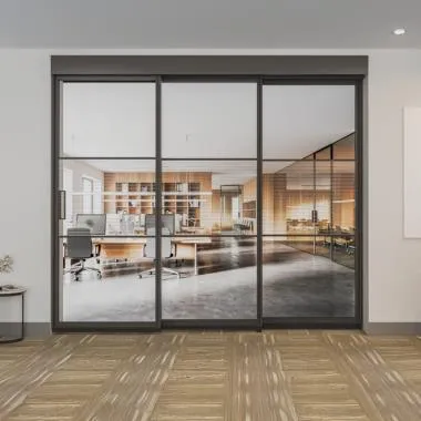 Linea Slim Frame (4507) Telescopic Sliding System Components (1+2)