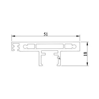Linea Slim Frame (4507) Pocket Sliding System | Ozone