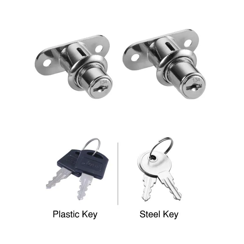 PUSH WARDROBE SLIDING DOOR LOCK