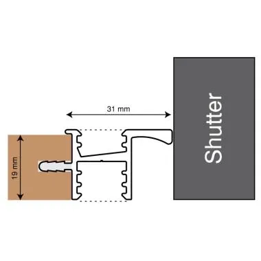 LED WALL GOLA PROFILE
