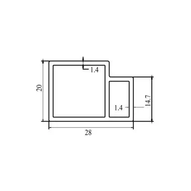 GLASS SUPPORT PROFILE