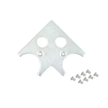 90° Connector For 50 mm Glass Frame & Handle Profiles