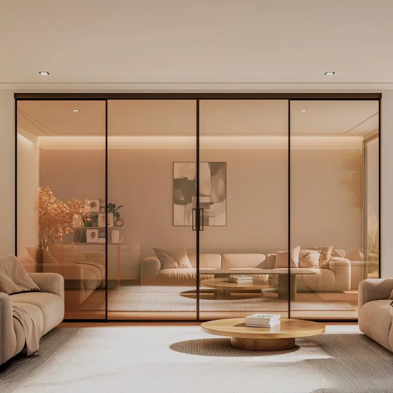 Linea Slim Frame (4507) Synchronised Sliding System (2+2)