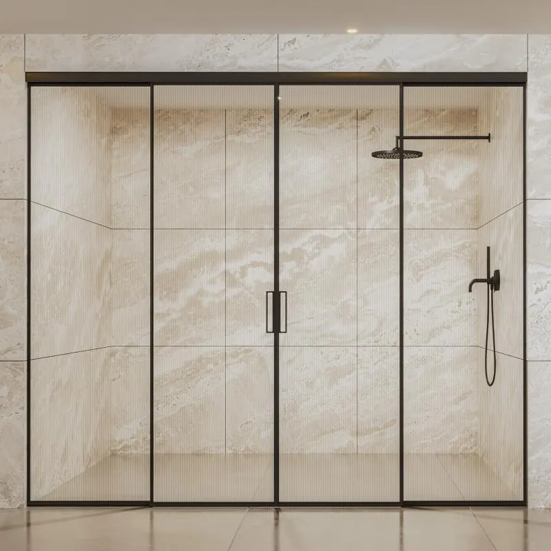 Linea Slim Frame (4507) Sliding Shower System (2+2)