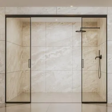 Linea Slim Frame (4507) Sliding Shower System (2+2)