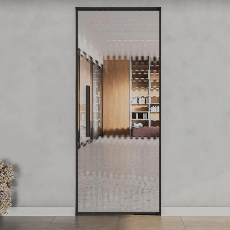 Linea Frame (4507) Door System with Floor Spring