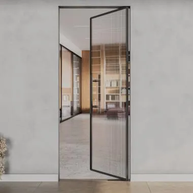 Linea Frame (4507) Door System with Floor Spring