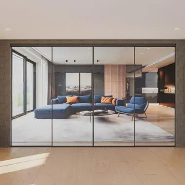 Axis Slim Frame (4507) Double Sliding System (2+2)