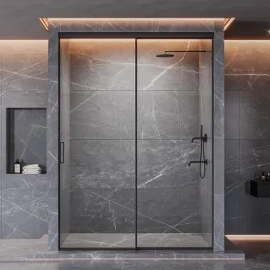 Axis Slim Frame (4507) Sliding Shower System (1+1)