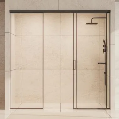 Axis Slim Frame (4507) Sliding Shower System (2+1)
