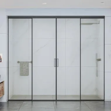 Axis Slim Frame (4507) Sliding Shower System (2+2)