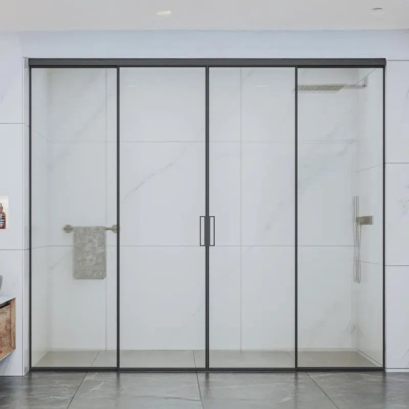 Axis Slim Frame (4507) Sliding Shower System (2+2)