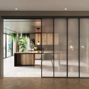 Slim Frame Telescopic Sliding System (1+3)