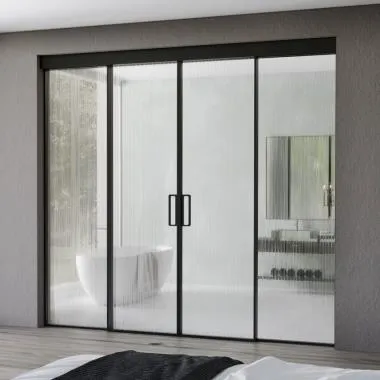 Slim Frame Sliding Shower System (2+2)