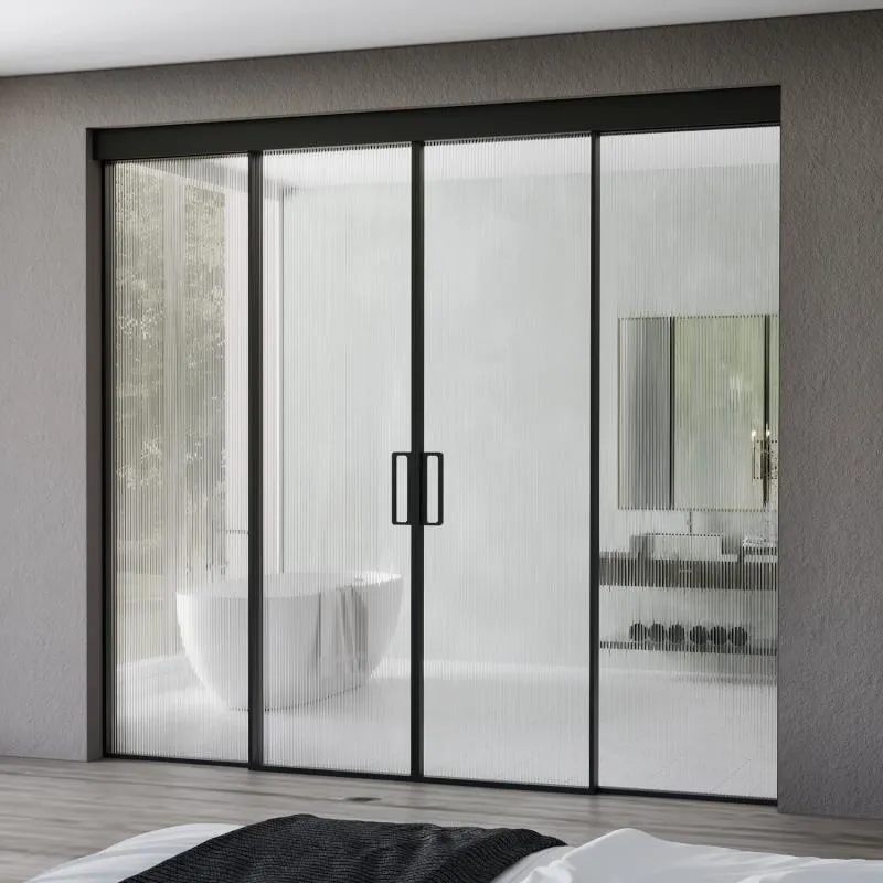 Slim Frame Sliding Shower System (2+2)