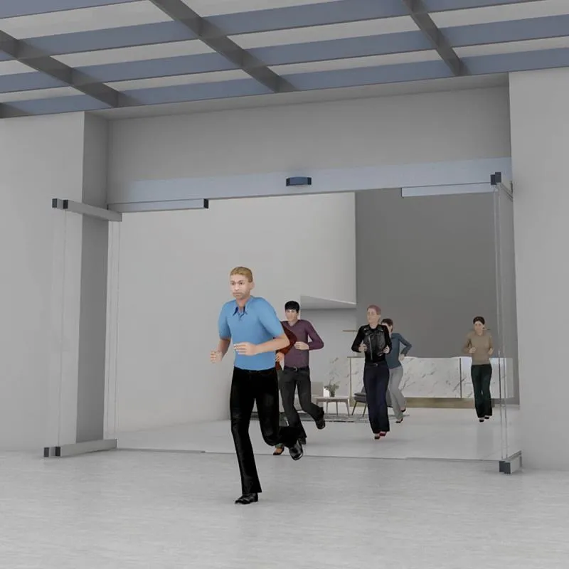 Panic Breakout Sliding Door System