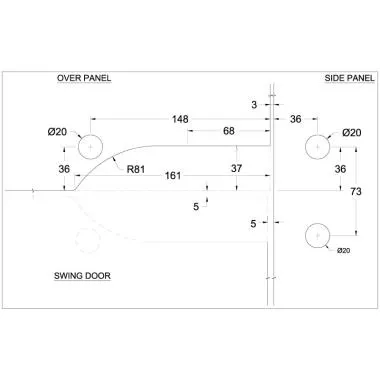 Over Panel Patch With Pivot , NA , SSS | Ozone