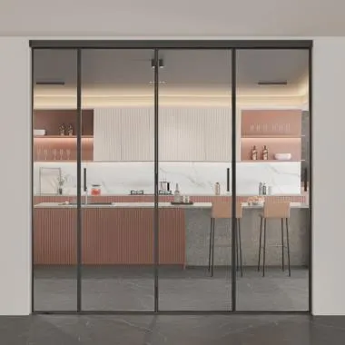 Sliding & Folding System - Center Sliding