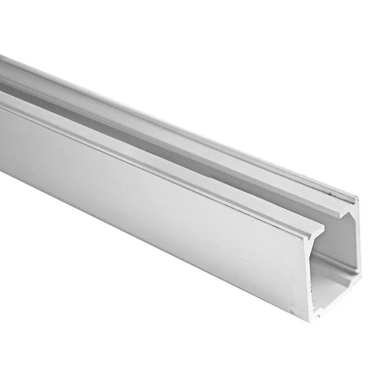 Soft Close Sliding System Top Track E5 , 2M , Anodised Aluminium