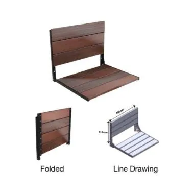 Wall Mount Folding Up Chair