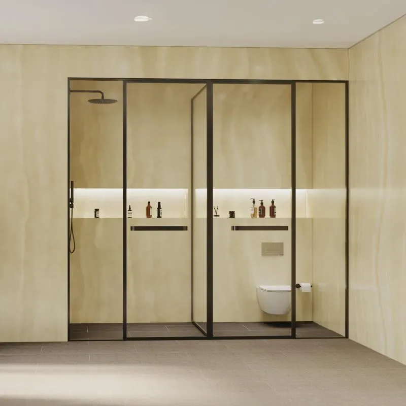 Aster Partition T-Type Shower Enclosure